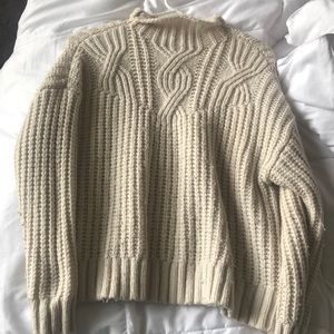 Aerie Sweater Cream Small